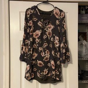 Blu pepper floral dress